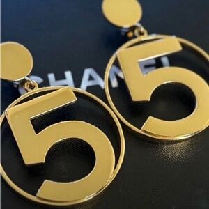 CHANEL Number 5 iconic Earrings
